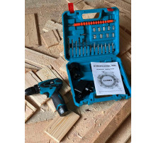 Шуруповерт    СИНИЙ    с на0бором ¶инструментов 12 v (10)