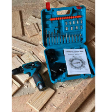 Шуруповерт СИНІЙ з набором ¶інструментів 12 v (10)