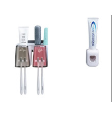 027 Настінний Тримач Зубної Щітки , Пасти + 2 Склянки XL-153 ( 72)