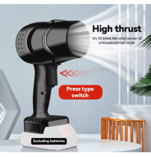 Турбореактивний Вентилятор 70 м, Ручний Автомобіль фен, 2 АКБ (20) (10)