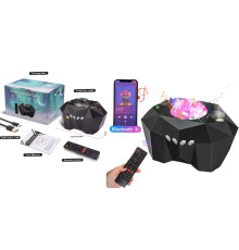 Галактика Зоряний проектор Aurora Star проектор нічник з Bluetooth-динам  AA10-7 (60)