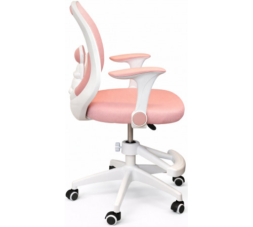 Кресло вращающееся детское с подставкой для ног PERFECT KIDS ASTRONAUT PINK Perfect Home Розовый (PFH-092115)