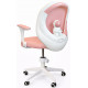 Кресло вращающееся детское с подставкой для ног PERFECT KIDS ASTRONAUT PINK Perfect Home Розовый (PFH-092115)