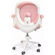 Кресло вращающееся детское с подставкой для ног PERFECT KIDS ASTRONAUT PINK Perfect Home Розовый (PFH-092115)