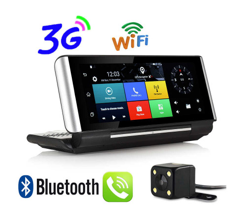 Авторегистратор K6 на торпеду + доп камера 4G // (12 шт/ящ)