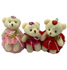 CC131/1 Брелок ведмедик з хутром