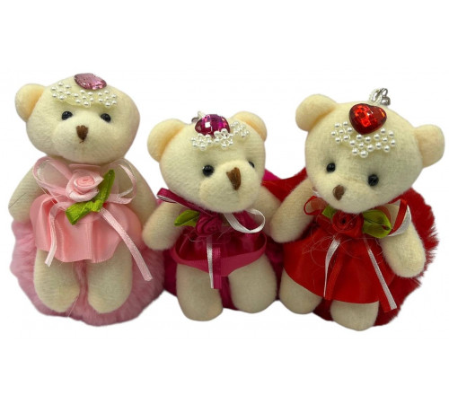 CC131/1 Брелок ведмедик з хутром