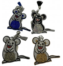 CD61 Брелок Мишка, стрази.