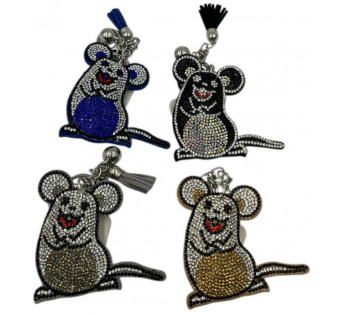 CD61 Брелок Мишка, стрази.