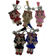 CD66 Брелок ЛОЛ, стрази.