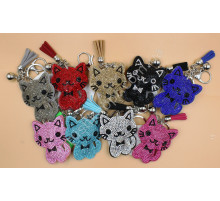 CD70 Брелок Котик, Стрази.