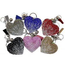 CD80 Брелок Серце, Стрази.