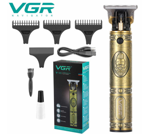 VGR V-085 Триммер для волос на USB бритва для мужчин    (Код   17494-32) (40)