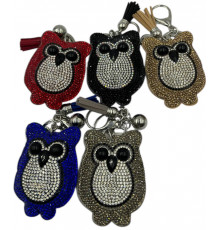 CD89 Брелок Сова, стрази.