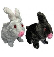 CE201/2 Зайчик на батарейках, два кольори.