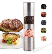 Ручний млин 2 в 1, подрібнювач із нержавіючої сталі XL-553 (50)