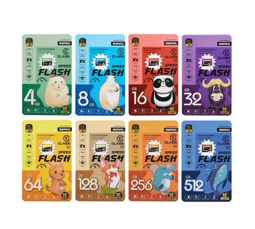 Карта пам'яті Remax 128Gb Class 10 Speed Flash (без адаптера)