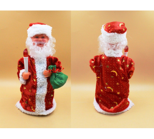 CR1134 Дід Мороз Музичний, 23 см.