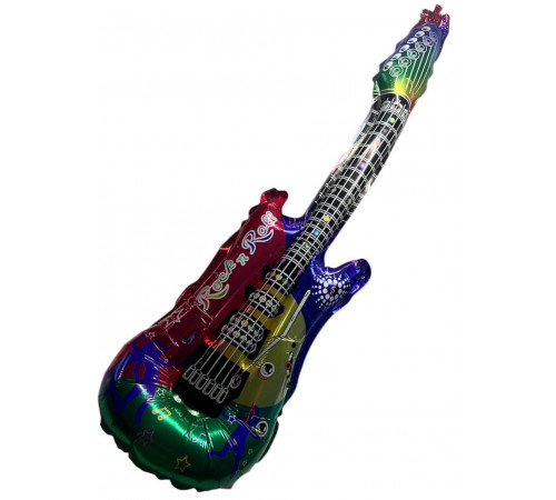 CR1283 Надувна гітара, фольга, 75 см.