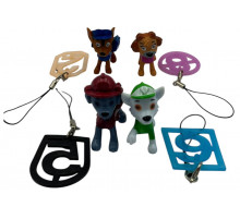 CR2636 Подвеска Щенячий Патруль, лист.