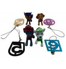 CR2636 Підвіска Щенячий Патруль, лист.