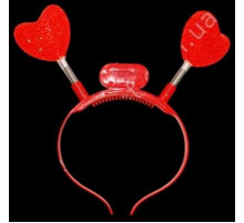 CR2722 Обруч ріжки із серцем