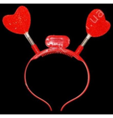 CR2722 Обруч ріжки із серцем