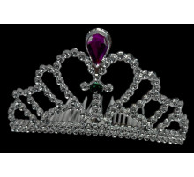 CR3170 Корона Маленька (Діадема), мікс, пластик.