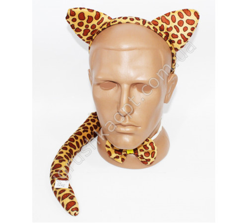 CR3202 Обруч леопард 3в1