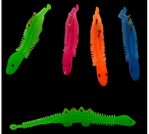 cr3763 Гумові Динозаври на Листі