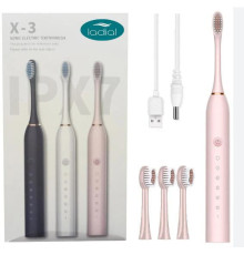 Зубна щітка Sonic Toothbrush X-3 звукова електрична LY-604 ( 200)