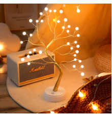 ДЕРЕВО*** Світильник настільний , НІЧНИК ДЕКОР LED process light 108 лід  HA-58 (48) (50