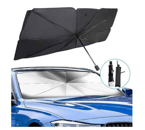 Солнцезащитный зонт для лобового стекла автомобиля, солнцезащитный козырек   (80)