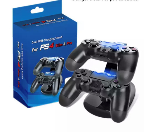 Двойная зарядная док-станция USB для PS4 (60)
