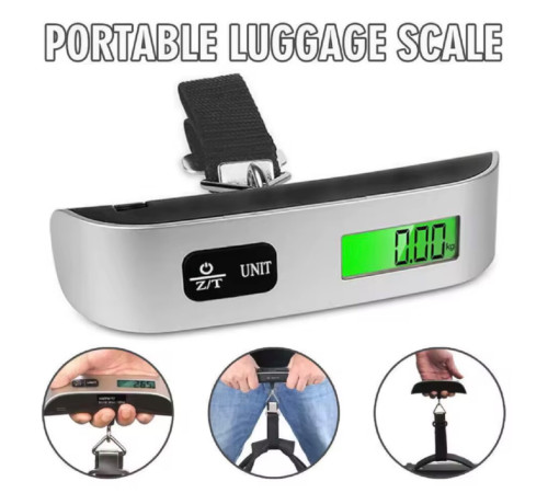 Весы для багажа   50 кг Цифровые подвесные    17#-8   (100)