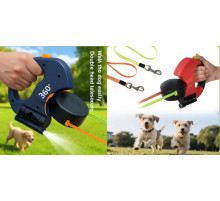 Автоматический Двусторонний   выдвижной поводок для собак  5374   (48)