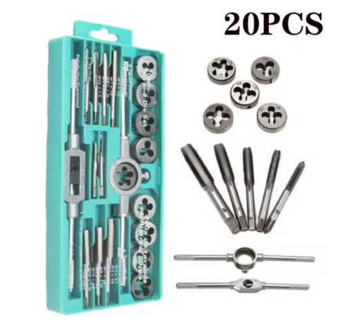 20 шт  , набор инструментов для нарезки винтов     ES-20  (20) (25)