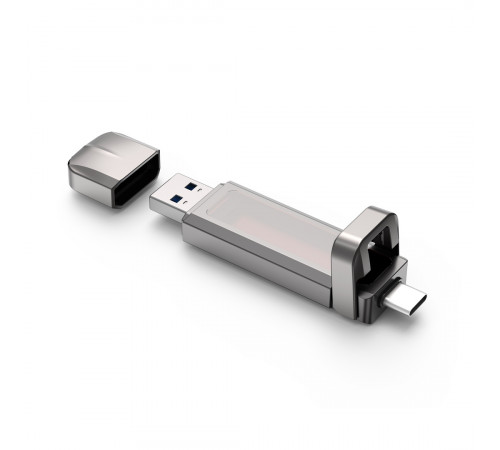 USB флеш XO DK08 128Gb USB3.2+Type-C Швидкісна