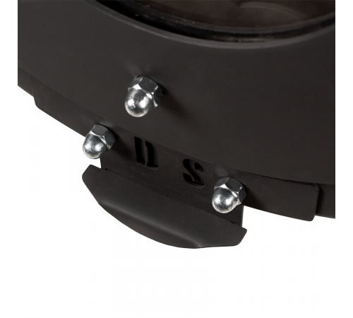 Печь дровяная отопительная DS Modern + золотой кожух