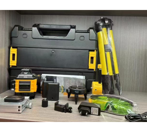 ЛАЗЕР   Лазерный Нивелир  4D 16 линий 360 град  +штатив  gradienter  + Экран  	   40-44    (5)