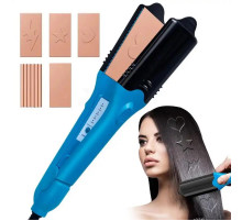 Выпрямитель щипцы  для волос с 5 Зажимов+ перчатка  плойка с 360 шнуром HAIR STYL XL-619 (30)