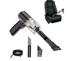 Автомобильный Ручной вакуумный беспроводной   пылесос 9000 ПА MASSAG GUN 	(100)