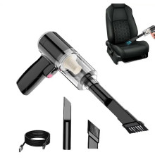 Автомобільний Ручний бездротовий вакуумний пилосос 9000 ПА MASSAG GUN (100)