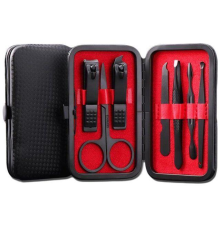 Манікюрний набір із 7 інструментів з кусачками, педикюрний (240)