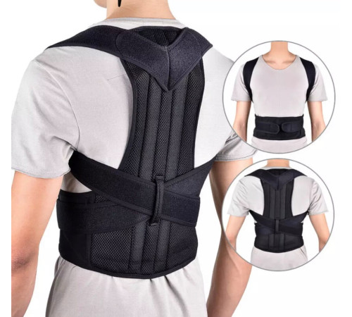 Корректор осанки Back Pain Need Help. Ортопедическое  для коррекции осанки  L S M XL 2XL 3 XL (200)