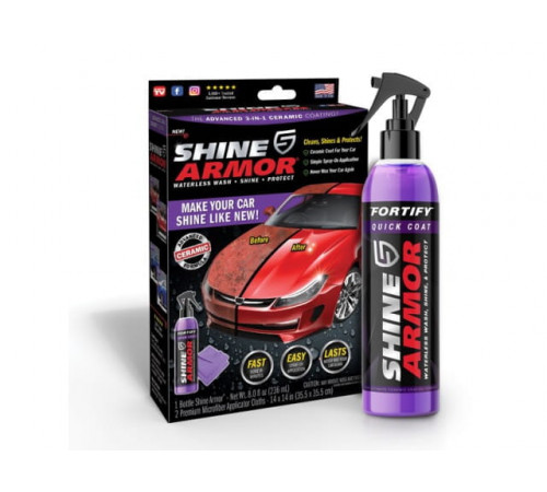 Полироль против царапин Shine Armor для кузова авто2214  (60)(200)