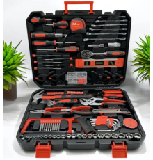 157 Набір інструментів для автомобіля та будинку в валізі, 157  157PC (4)