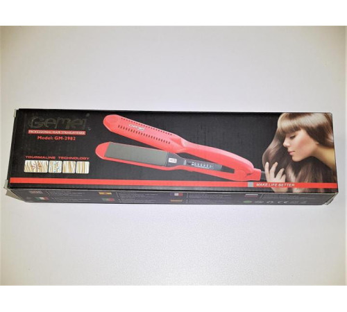 2982 GM GemeiГОФРЕ  Утюжок для волос
