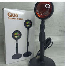 Проекційний світильник Sunset Lamp заходу сонця, світанку Q8 захід сонця (40)