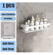 Органайзер у ванну ІНСТАГРАМНА ПОЛИЦЯ ///////БІЛА на Стіну STORAGE RACK -144 (100)
